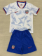 25-26 USA Home Kids Soccer Jersey