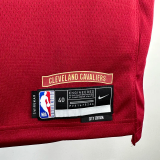 23-24 Cleveland Cavaliers JAMES #23 Red City Edition Top Quality Hot Pressing NBA Jersey