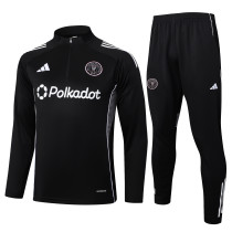 25-26 Inter Miami High Quality Half Pull Tracksuit
