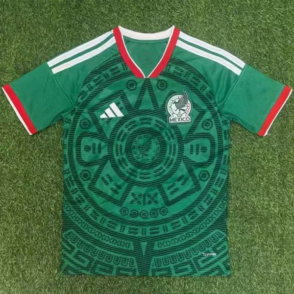 25-26 Mexico Home Fans Soccer Jersey 1:1 Thai Quality