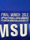 2011-2012 CHE Home UCL Edition Retro Long Sleeve Soccer Jersey