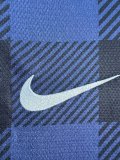 2013-2014 Man Utd Away Long sleeves Retro Soccer Jersey