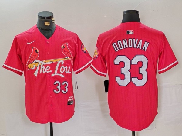 2024 MLB St. Louis Cardinals New Pattern Jersey