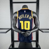 24-25 WARRIORS BUTLERIII #10 Royal blue City Edition Top Quality Hot Pressing NBA Jersey