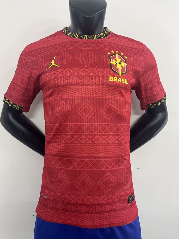 25-26 Brazil Red Special Edition Player Version Training shirts