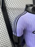2025 AD Casual Purple Player Version Training shirts *三叶草