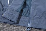 2025 Gray High Quality Windbreaker Suit
