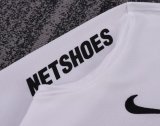 2013 Santos FC Home Long sleeves Kids Retro Soccer Jersey