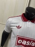 2025 AD Oasis Joint Edition #25 Red Player Version Polo Short Sleeve