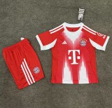 25-26 Bayern Home Special Edition Font Kids Soccer Jersey（儿童印特别版字体）