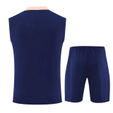 25-26 France High Quality Tank Top And Shorts Suit
