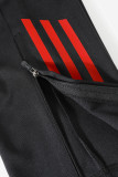 25-26 Man Utd High Quality Kids Half Pull Tracksuit