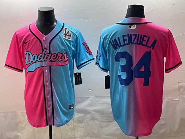 2025 MLB Los Angeles Dodgers New Pattern Jersey