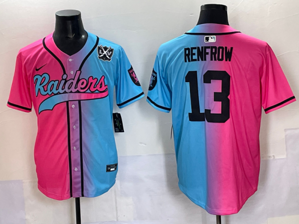 2025 MLB Las Vegas Raiders New Pattern Jersey
