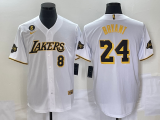 2025 MLB Los Angeles Lakers New Pattern Jersey