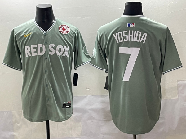 2025 MLB Boston Red Sox New Pattern Jersey