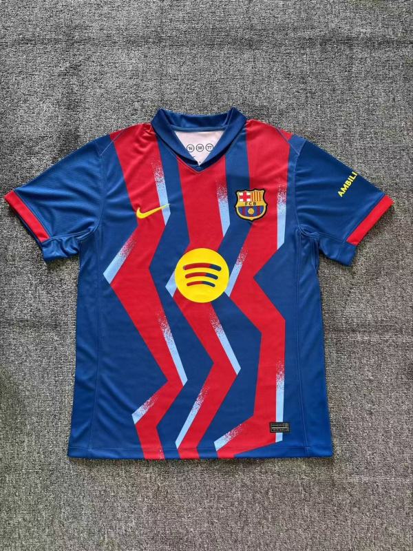 25-26 BAR Away game  Fans Soccer Jersey