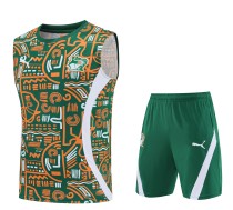 25-26 Côte d'Ivoire High Quality Tank Top And Shorts Suit