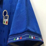 1994 Italy  blue retro football jersey