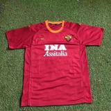 2000-2001 Roma home  Retro Soccer Jersey
