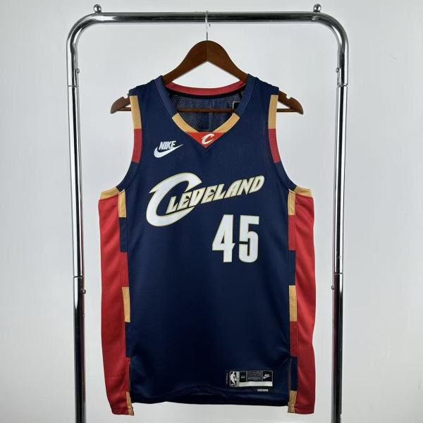25-26 Cleveland Cavaliers MITCHELL#45 Basketball jersey