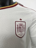 2026 World Cup Spain Away Long Sleeve Player Version Soccer Jersey*长袖球员