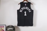 25-26 SA Spurs SOCHAN #1 Black City Edition Top Quality Hot Pressing NBA Jersey (V领）children’s wear