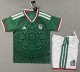 2026 World Cup Mexico Home Kids Soccer Jersey