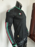2026 World Cup Mexico third kit  away  Long sleeves Player Version Soccer Jersey*长袖球员