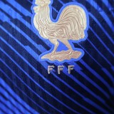 26-27 France Home Player Version Soccer Jersey*星星F刺绣