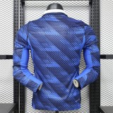 2026 World Cup France Home Long Sleeve Player Version Soccer Jersey*长袖