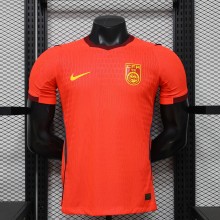 2026 China Home Player Version Soccer Jersey