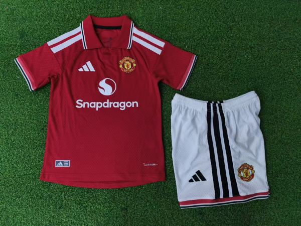 26-27 Man Utd Home Kids Player Version Soccer Jersey (球员童装)