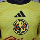 26-27 Club America Home Long sleeves Player Version Soccer Jersey*长袖球员