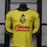 26-27 Club America Home Long sleeves Player Version Soccer Jersey*长袖球员
