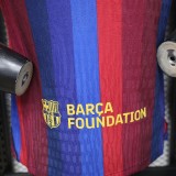 26-27 BAR Home Player Version Soccer Jersey