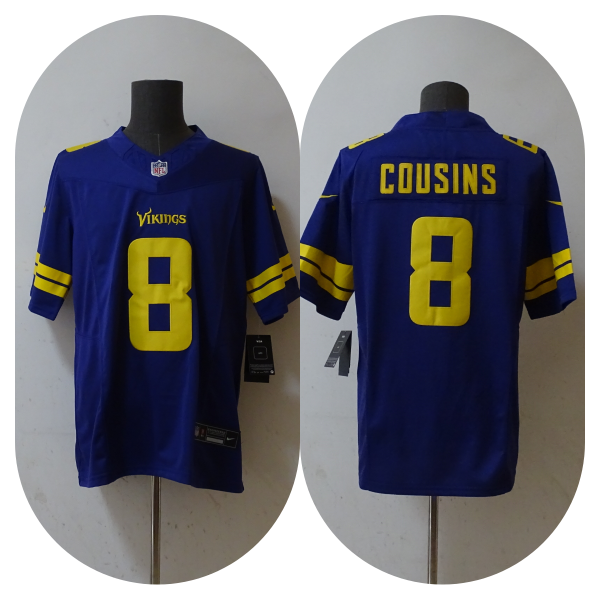 2023 NFL Minnesota Vikings New Pattern Jersey