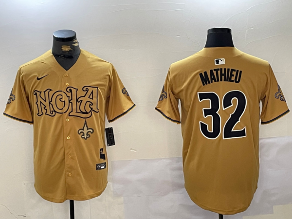 2024 NFL New Orleans Saints New Pattern Jersey