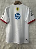 2025 F1 Ferrari New Pattern Short Sleeve Racing Suit