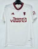 23-24 Man Utd Third Fans Soccer Jersey