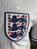 2024 Englande Europe Cup Home Player Version Soccer Jersey