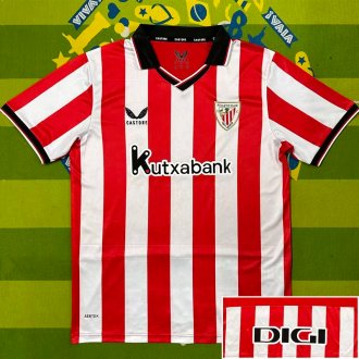 25-26 Bilbao Home Fans Soccer Jersey