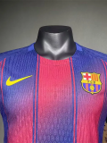 25-26 BAR Home Player Version Soccer Jersey*空白版