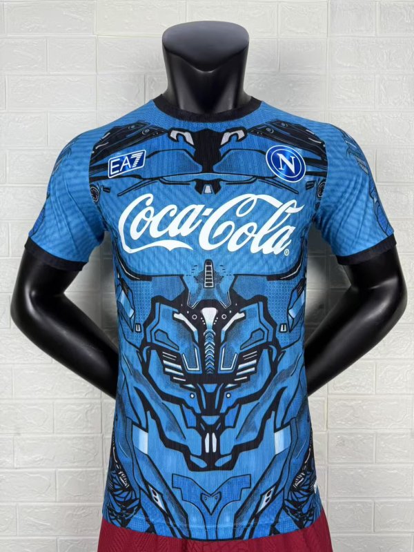 25-26 Napoli Blue Player Version Training Shirts