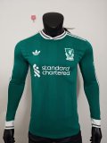 25-26 LIV Third Long Sleeve Player Version Soccer Jersey 1:1 Thai Quality
