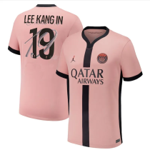 24-25 PSG Third Fans Soccer Jersey*签名双字体
