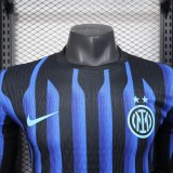 25-26 INT Home Long sleeves Player Version Soccer Jersey