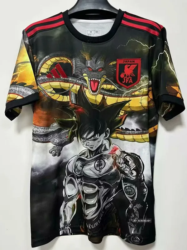 25-26 Japan Special Edition Fans Soccer Jersey (神龙黑赛亚人)
