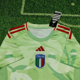 25-26 Italy Away Fans Kids Soccer Jersey