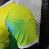 25-26 RMA Yellow Green Special Edition Player Version Soccer Jersey